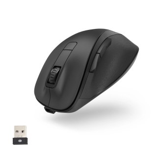 Mysz bezprzewodowa Hama MW-500 V2 z akumulatorem - czarna