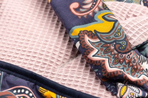 OTULACZ DO FOTELIKA WAFEL BOHO BRUDNY RÓŻ