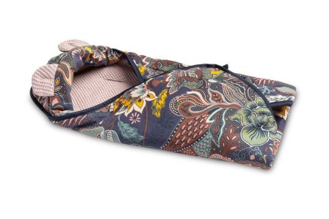 OTULACZ DO FOTELIKA WAFEL BOHO BRUDNY RÓŻ