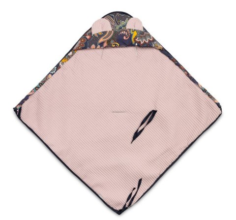 OTULACZ DO FOTELIKA WAFEL BOHO BRUDNY RÓŻ