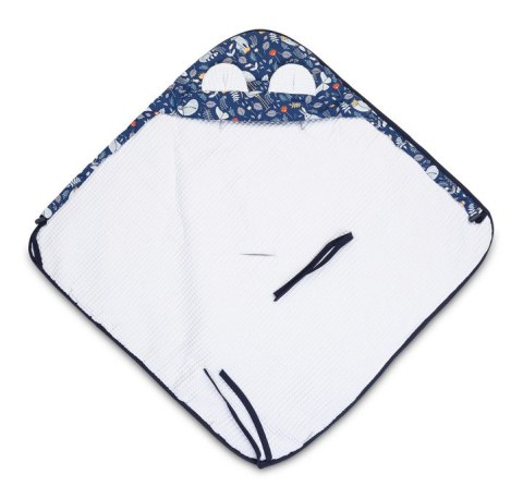 OTULACZ DO FOTELIKA WAFEL KRAINA ZWIERZĄT SZARY