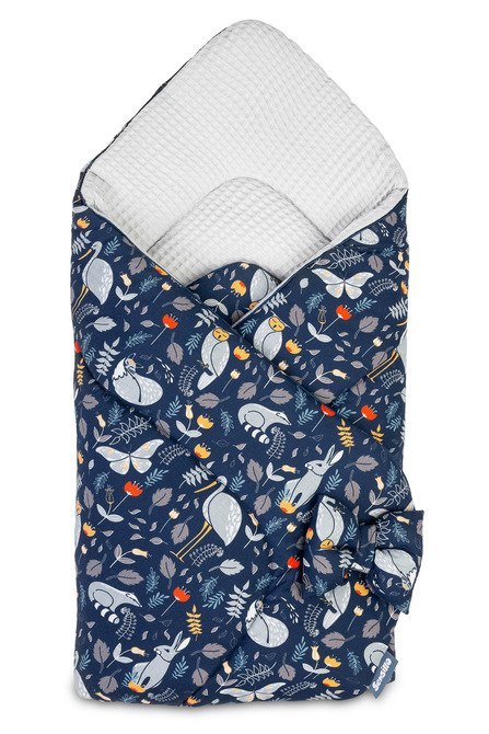 ROŻEK WAFEL KRAINA ZWIERZĄT SZARY 75x75