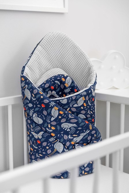 ROŻEK WAFEL KRAINA ZWIERZĄT SZARY 75x75