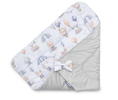 ROŻEK VELVET LOT W CHMURACH 75x75