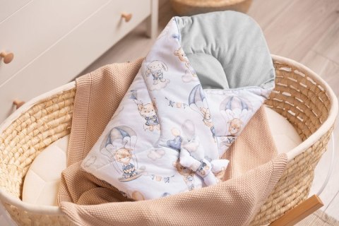 ROŻEK VELVET LOT W CHMURACH 75x75