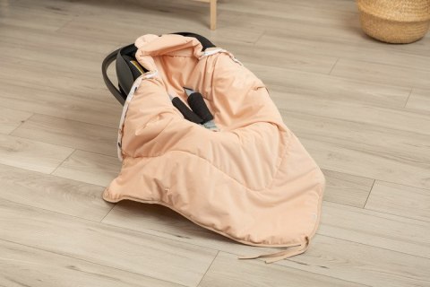 OTULACZ DO FOTELIKA VELVET XL PIKNIK BRZOSKWINIOWY