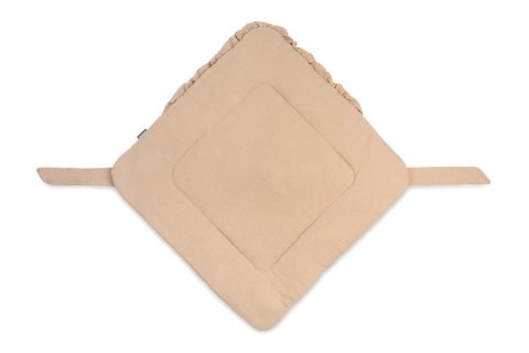 ROŻEK MUŚLINOWY BEŻOWY 90x90