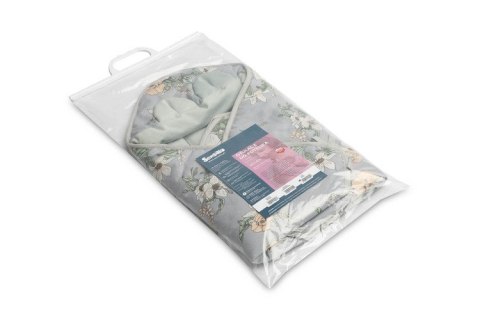 OTULACZ DO FOTELIKA VELVET LILIA SZARY