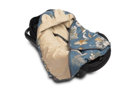 OTULACZ DO FOTELIKA VELVET MAROKO BEŻOWY