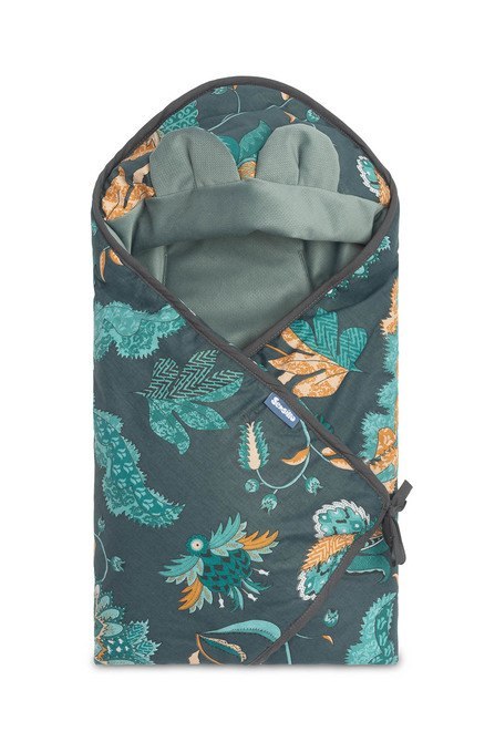 OTULACZ DO FOTELIKA VELVET PARADISE SZMARAGDOWY