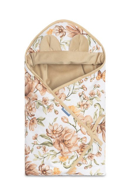 OTULACZ DO FOTELIKA VELVET SKWER BEŻOWY