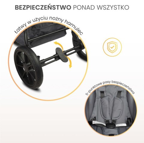 WÓZEK SPACEROWY LIMA BLACK