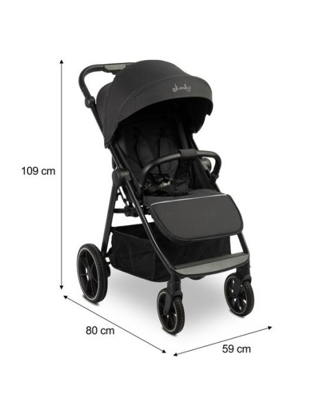 WÓZEK SPACEROWY JIMBO BLACK