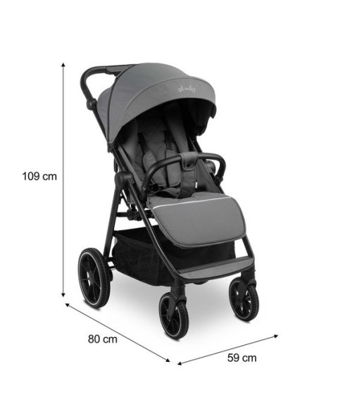 WÓZEK SPACEROWY JIMBO GRAPHITE