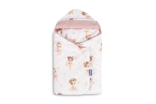 OTULACZ DO FOTELIKA MUŚLIN BALETNICE RÓŻOWY