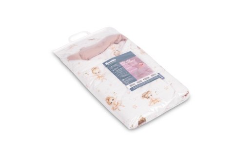 OTULACZ DO FOTELIKA MUŚLIN BALETNICE RÓŻOWY