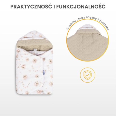 OTULACZ DO FOTELIKA MUŚLIN DMUCHAWCE BEŻOWY