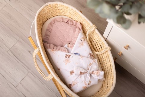 ROŻEK MUŚLINOWY BALETNICE RÓŻOWE 75x75