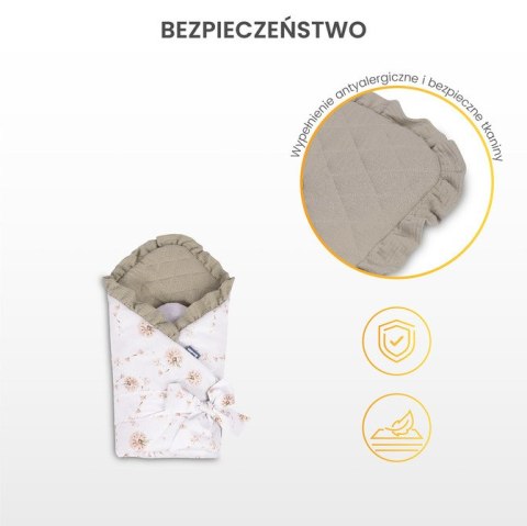 ROŻEK MUŚLINOWY BALETNICE RÓŻOWE 75x75