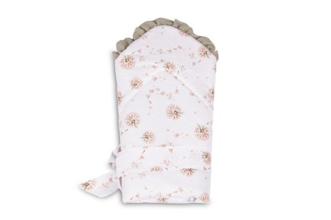 ROŻEK MUŚLINOWY DMUCHAWCE BEŻOWE 75x75