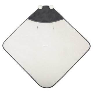 OTULACZ DO FOTELIKA PLUSZ 75X75 GRAFITOWY