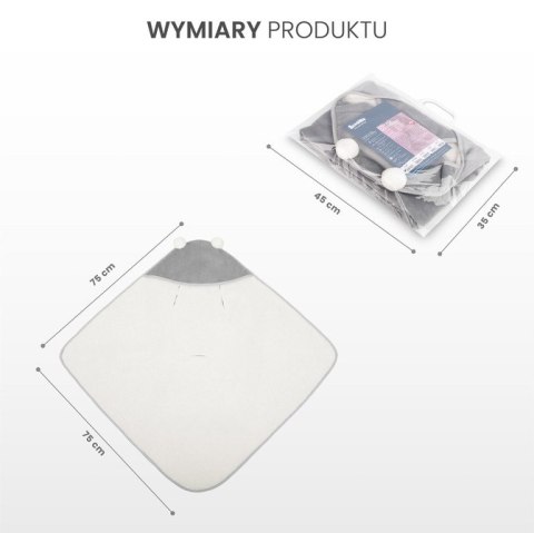 OTULACZ DO FOTELIKA PLUSZ 75X75 RÓŻOWY