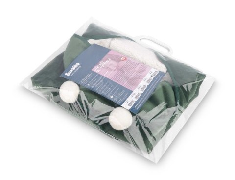 OTULACZ DO FOTELIKA PLUSZ 75X75 ZIELONY