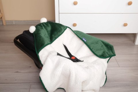 OTULACZ DO FOTELIKA PLUSZ 75X75 ZIELONY