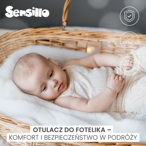 OTULACZ DO FOTELIKA PLUSZ 75X75 ZIELONY