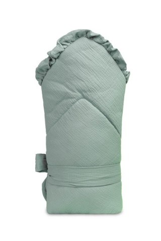 ROŻEK MUŚLINOWY KHAKI 90x90