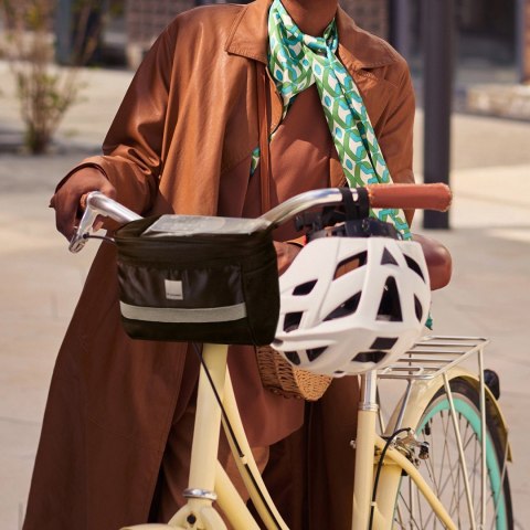 Wozinsky torba rowerowa na kierownicę z etui na telefon 2 l czarny (WBB12BK)