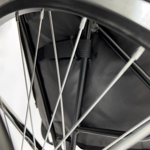 Wozinsky torba rowerowa podwójna plecak 2w1 30l czarna (WBB30BK)