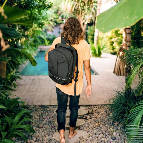 Wozinsky torba rowerowa podwójna plecak 2w1 30l czarna (WBB30BK)