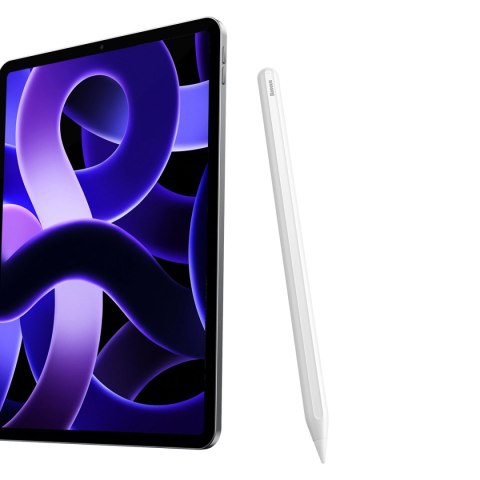 Baseus bezprzewodowy aktywny rysik + wymienna końcówka biały (SXBC020002)