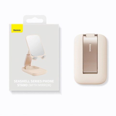 Regulowany stojak na telefon Baseus Seashell Series - czarny