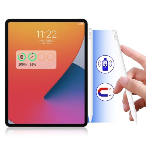 Rysik Tech-Protect Digital Magnetic Stylus Pen 2 magnetyczny do tabletu iPad - biały