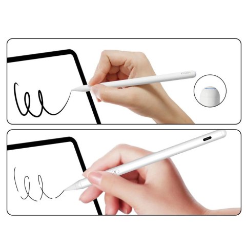 Rysik Tech-Protect Digital Magnetic Stylus Pen 2 magnetyczny do tabletu iPad - biały