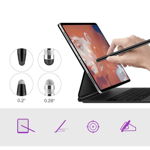 Rysik pasywny Tech-Protect USP100 4-TIP Touch Stylus - fioletowy