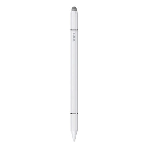 Stylus Baseus Smooth Writing III 3w1 rysik pasywny - wersja magnetyczna - biały