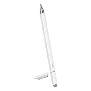 Stylus Baseus Smooth Writing III 3w1 rysik pasywny - wersja magnetyczna - biały