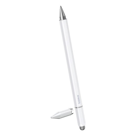Stylus Baseus Smooth Writing III 3w1 rysik pasywny - wersja magnetyczna - biały