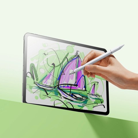 Stylus Baseus Smooth Writing III 3w1 rysik pasywny - wersja magnetyczna - biały