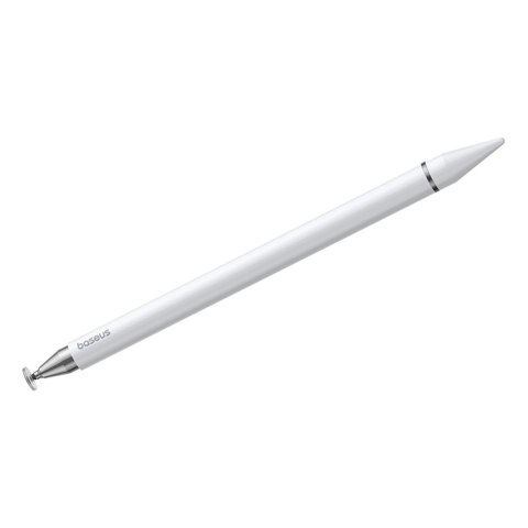 Stylus Baseus Smooth Writing III 3w1 rysik pasywny - wersja niemagnetyczna - biały