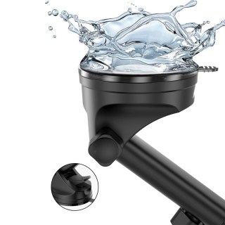 Uchwyt na smartfona Dudao F5N+ z przyssawką, grawitacyjny - czarny