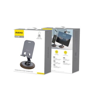 Podstawka do telefonu Dudao F17M 360° metalowa - szara