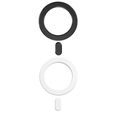 Ring Tech-Protect MMP-100 z MagSafe (2 szt.) - białe - czarne