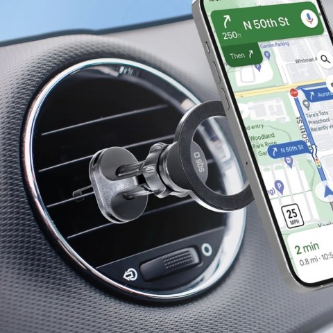 Uchyt na smartfona SBS TESUPMAGRING kompatybilny z MagSafe - czarny