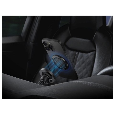 Uchwyt z podstawką UNIQ Gripfit 360 Magnetic Mount&Kickstand MagSafe - czarny