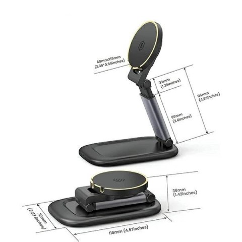 Stojak SODI BM310 indukcyjny z MagSafe - czarny