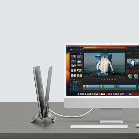 Stojak grawitacyjny SODI SMS-300 na MacBookaSMS-300 - szary